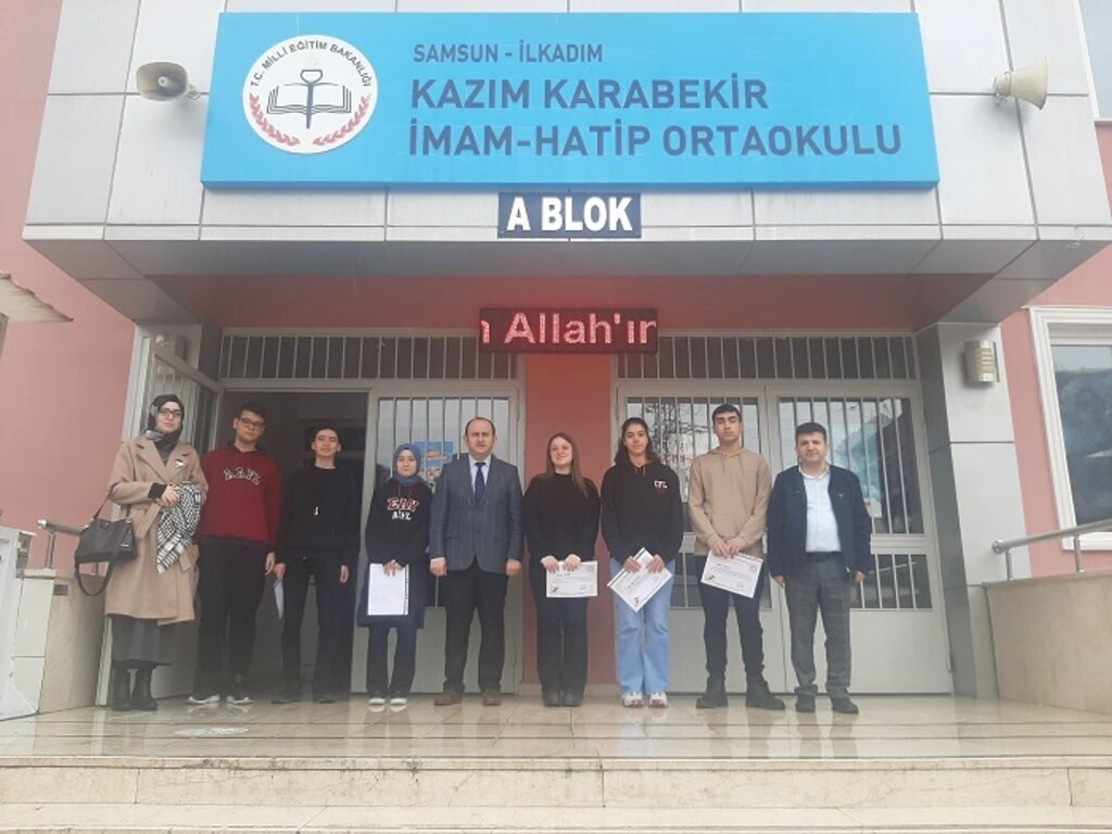 Samsun Birincileri Kazım Karabekir'de