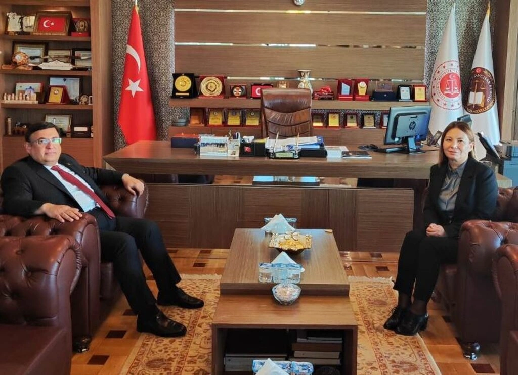 OMÜ Rektörü Aydın'dan Cumhuriyet Başsavcısı Kılıç'a Ziyaret