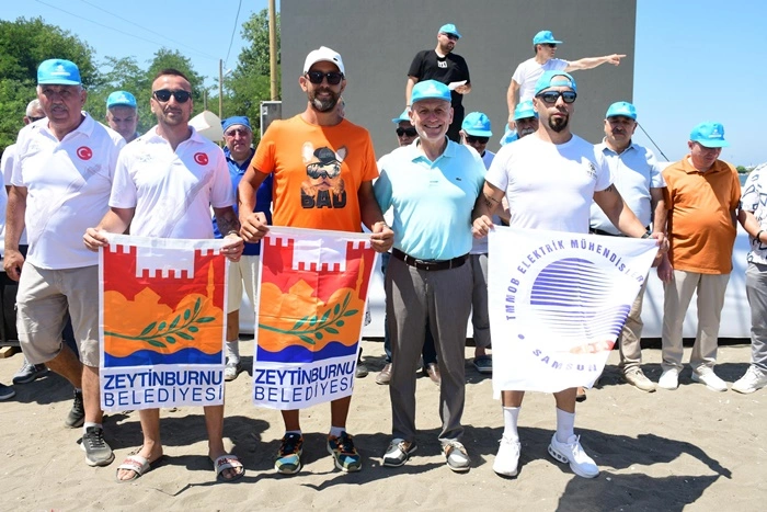 Terme Açık Su Yüzme Yarışması Fotoğrafları