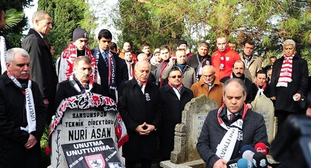 Samsunspor 20 Ocak futbol şehitleri böyle anıldı