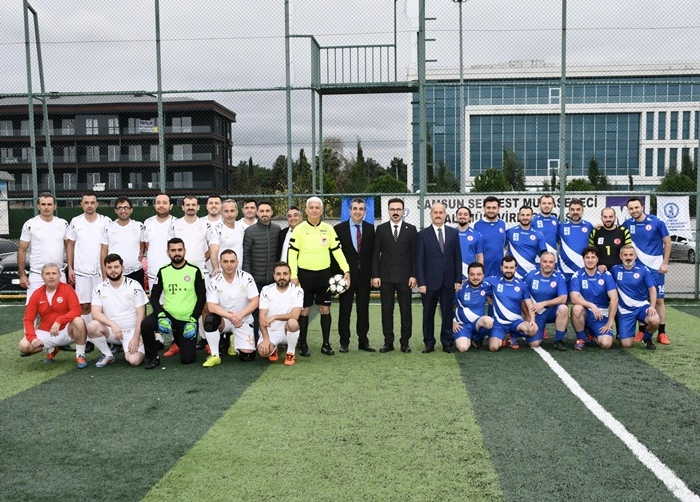 Samsun SMMMO Kurumlar Arası 6. Geleneksel Futbol Turnuvası Kupa Finali ile Sona Erdi