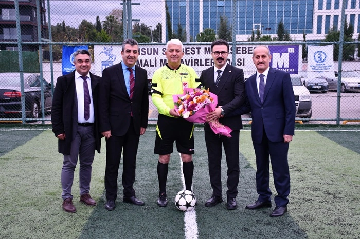 Samsun SMMMO Kurumlar Arası 6. Geleneksel Futbol Turnuvası Kupa Finali ile Sona Erdi