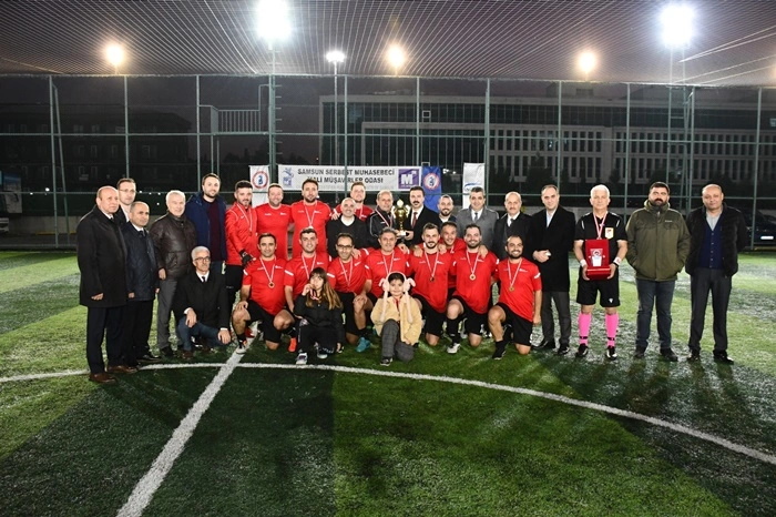 Samsun SMMMO Kurumlar Arası 6. Geleneksel Futbol Turnuvası Kupa Finali ile Sona Erdi