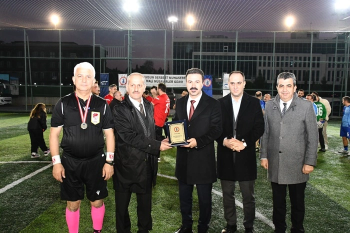Samsun SMMMO Kurumlar Arası 6. Geleneksel Futbol Turnuvası Kupa Finali ile Sona Erdi
