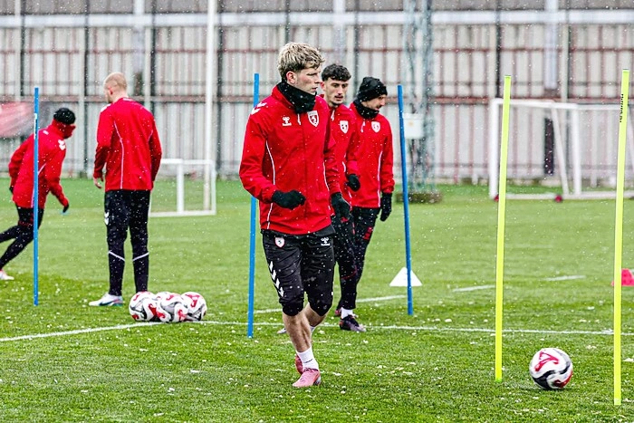 Samsunspor Fenerbahçe süper kupa yarı finali maçının hazırlıklarına devam ediyor