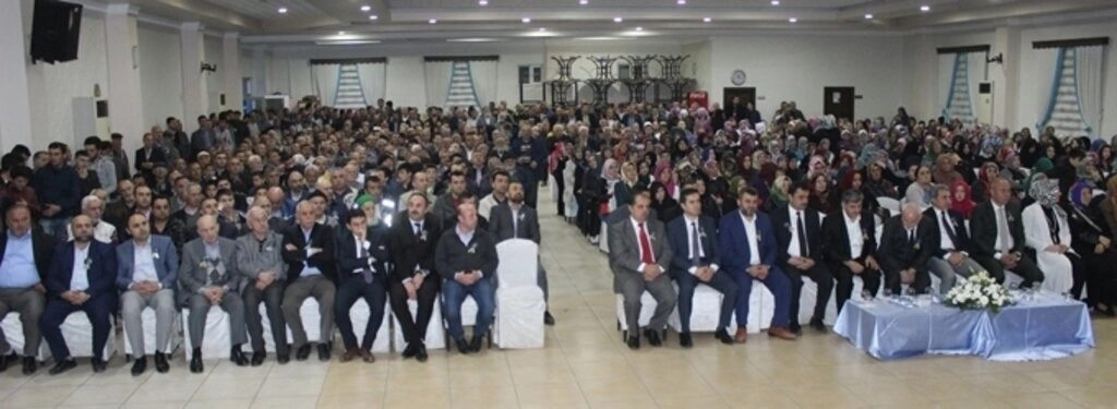 Tekkeköylüler kutlu doğum programında bir araya geldi
