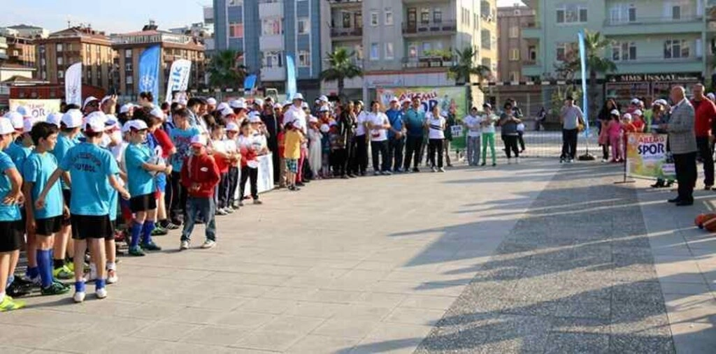 Ailemle Spor Yapıyorum etkinliği