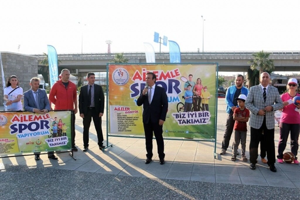 Ailemle Spor Yapıyorum etkinliği