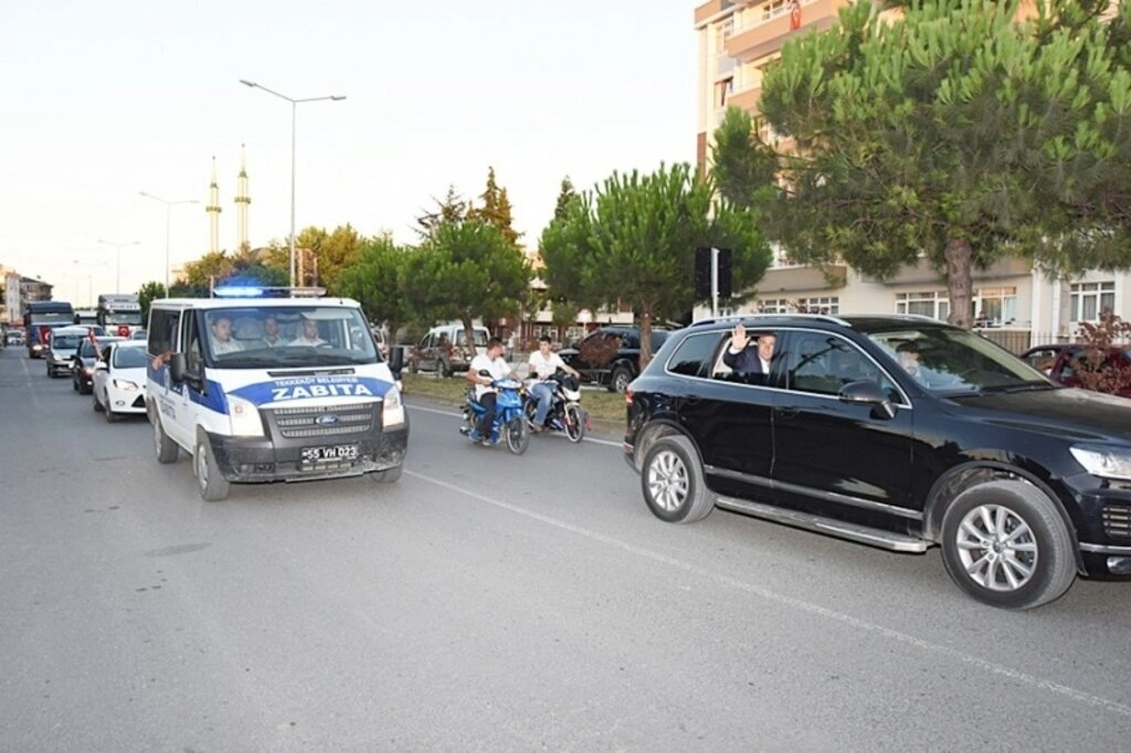 Tekkeköy Milli İradeye sahip çıktı