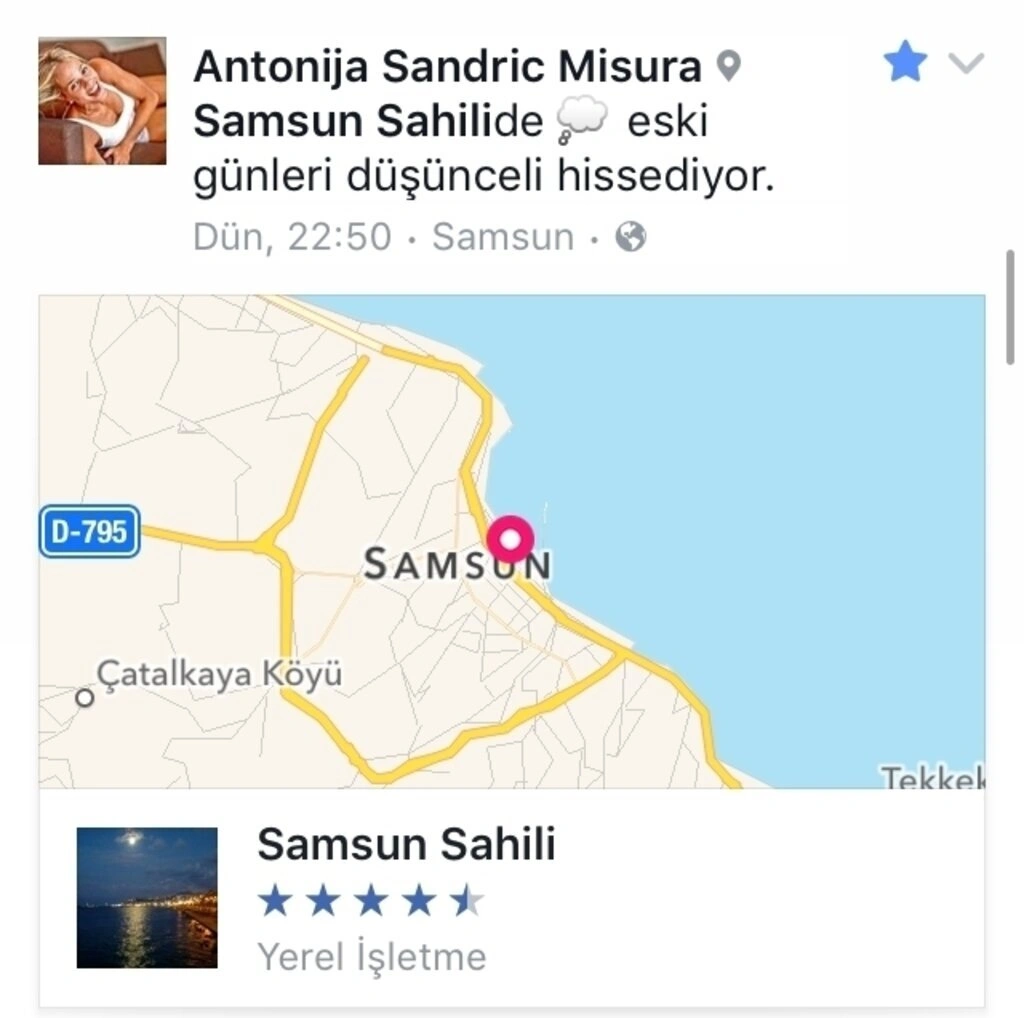 Antonija Misura Sandic Samsun Canik Belediyespor'a gelmesiyle tweetler yağdı