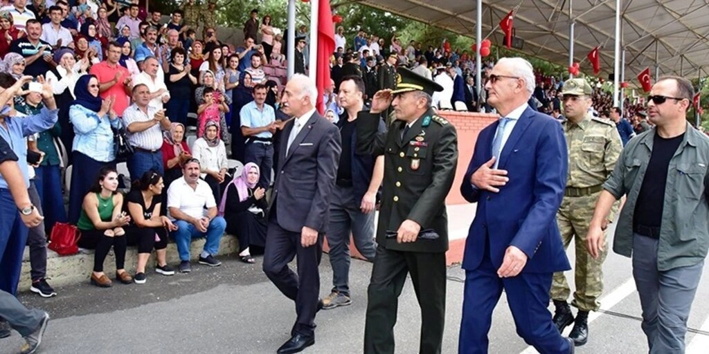 Samsun’da 96-3 kısa dönem askerler yemin etti