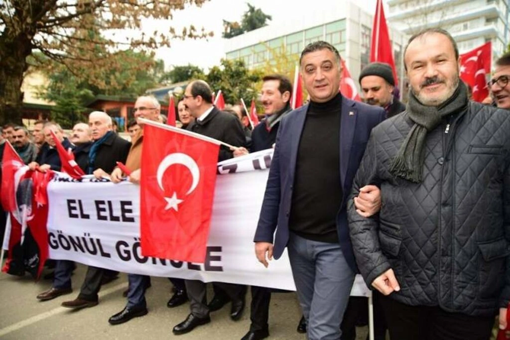 Teröre karşı Samsun tek yürek oldu