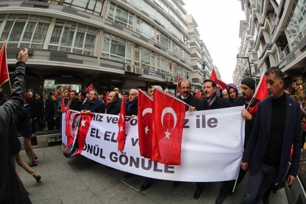 Teröre karşı Samsun tek yürek oldu