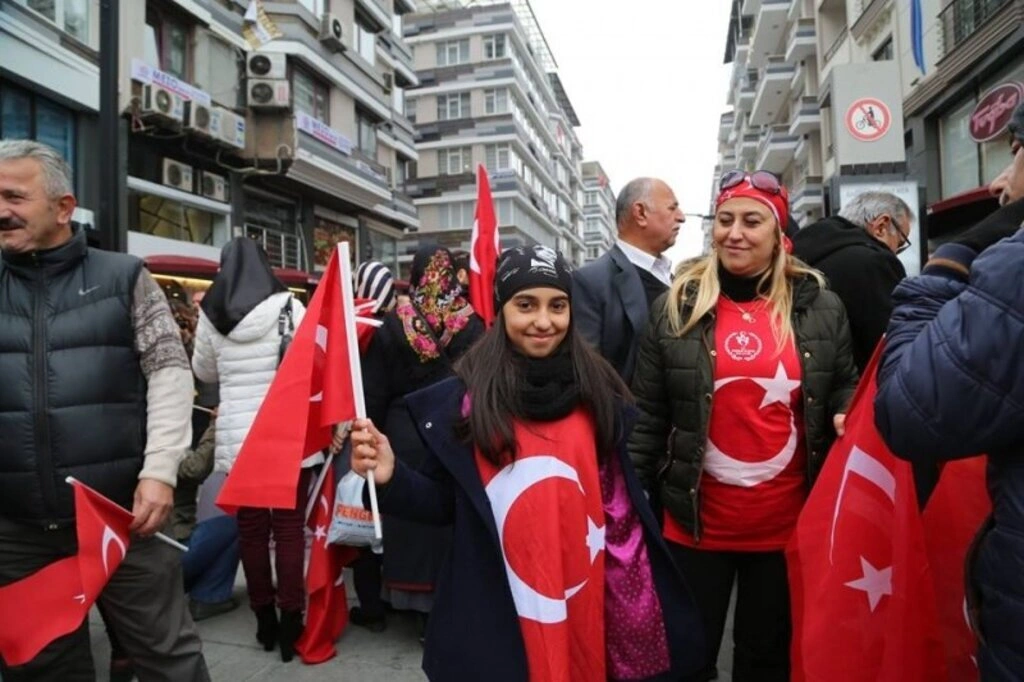 Teröre karşı Samsun tek yürek oldu
