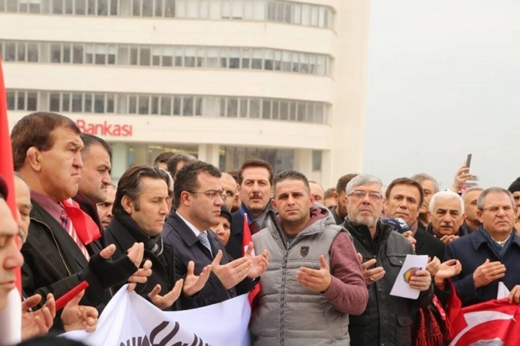 Teröre karşı Samsun tek yürek oldu