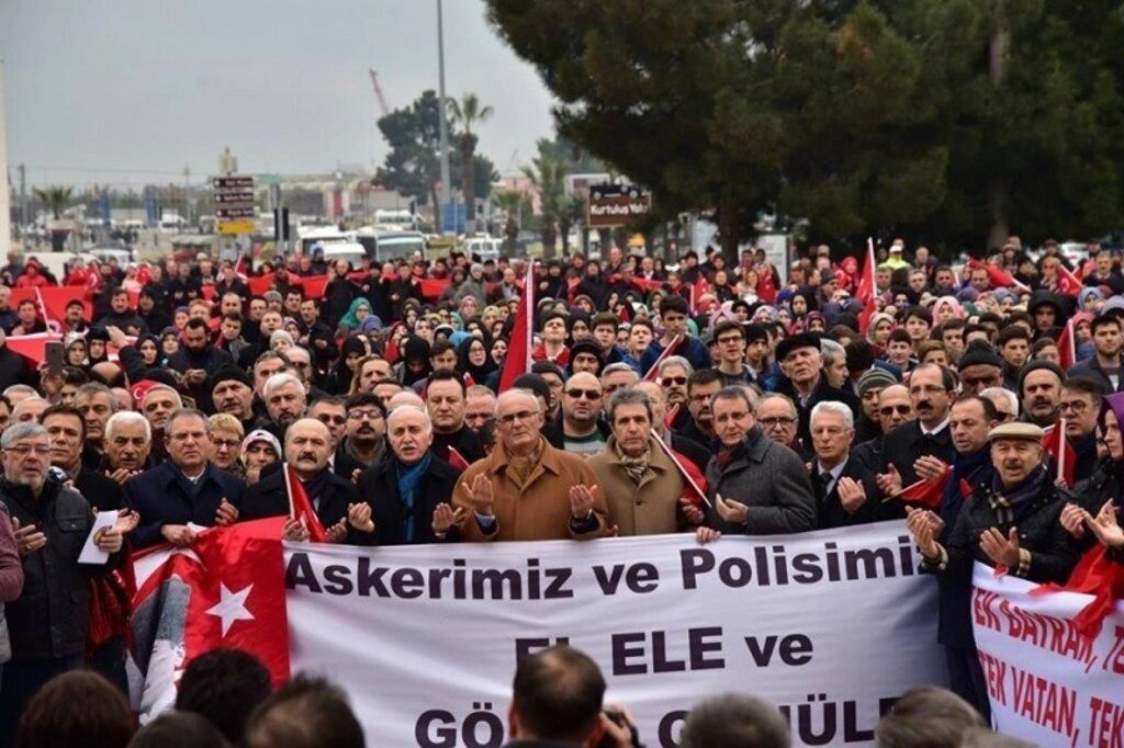 Teröre karşı Samsun tek yürek oldu
