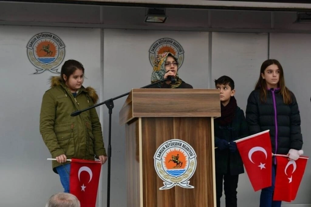 Teröre karşı Samsun tek yürek oldu