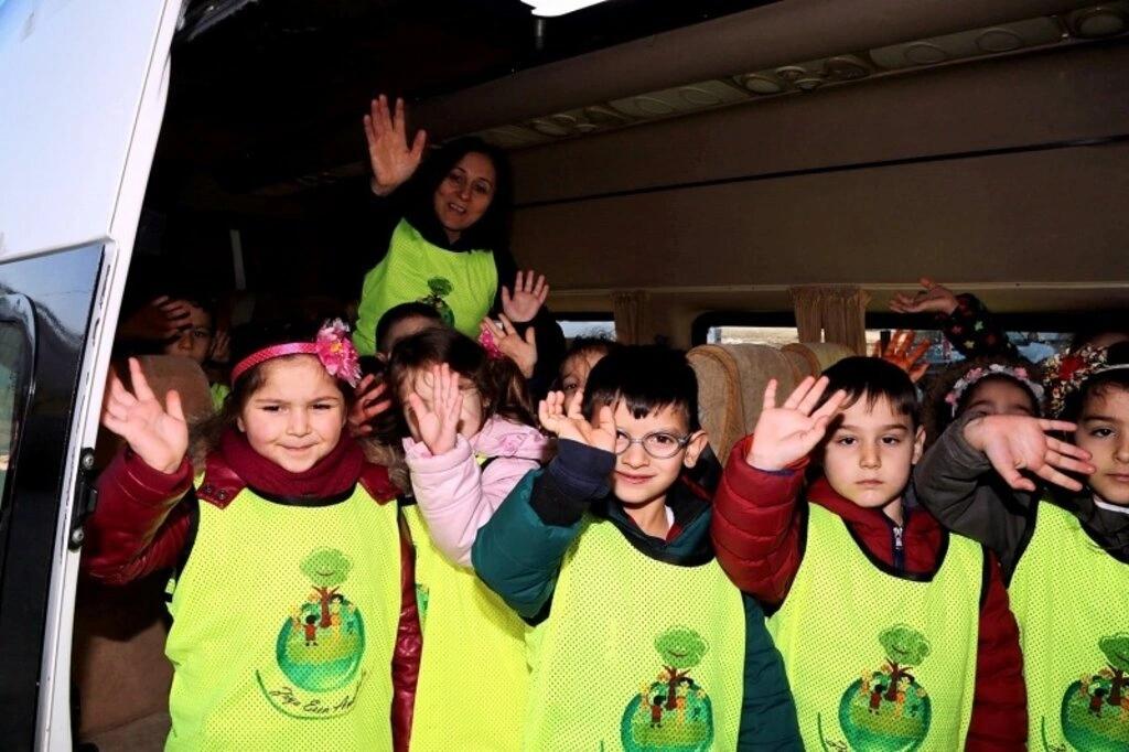 İlkadım'da miniklere geri dönüşüm eğitimi