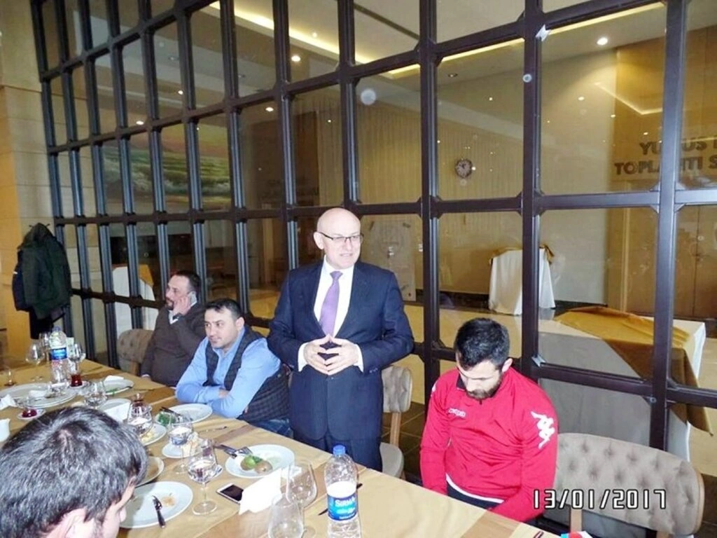 Başkanlar Termespor kampını ziyaret etti