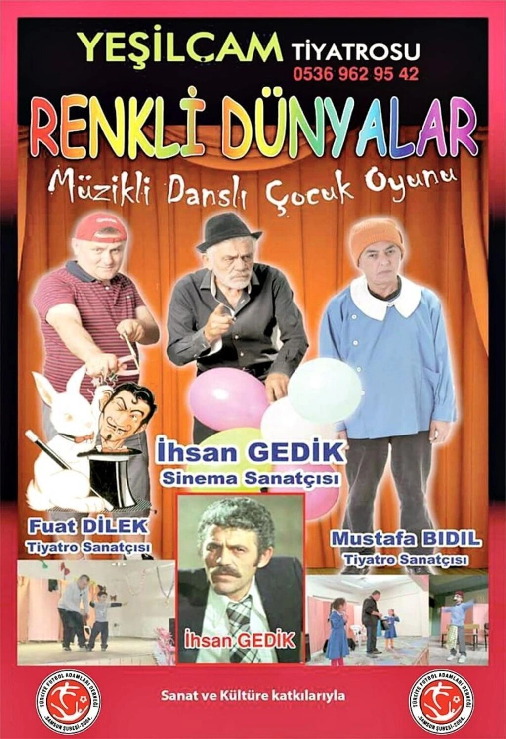 TÜRFAD’tan 'Renkli Dünyalar' Müzikli danslı çocuk oyunu