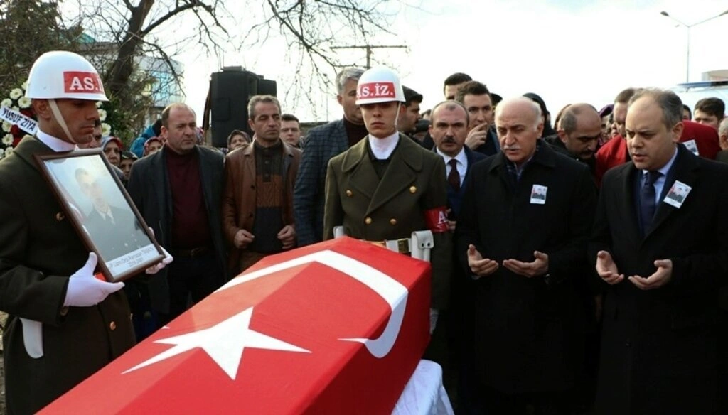 Şehit Ramazan Taşkın son yolculuğuna uğurlandı