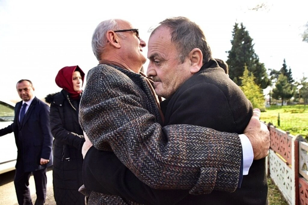 Başkan Yılmaz’dan şehit ailelerine ziyaret