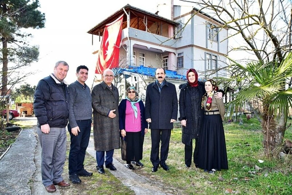 Başkan Yılmaz’dan şehit ailelerine ziyaret