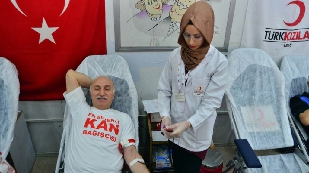 Samsun'da Kan ve Can Ver kampanyasına büyük ilgi