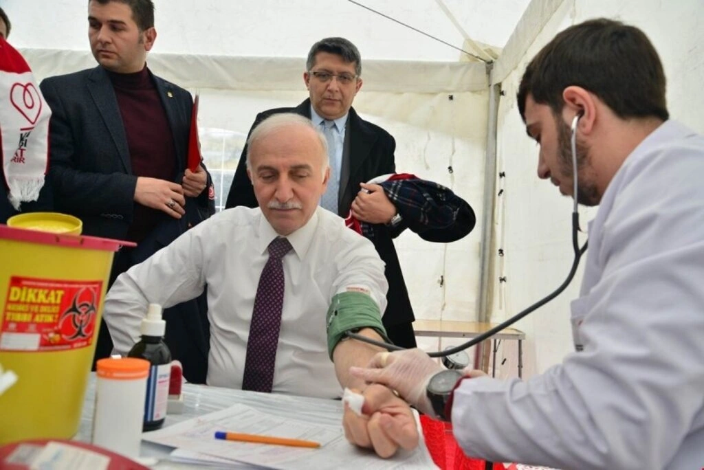 Samsun'da Kan ve Can Ver kampanyasına büyük ilgi