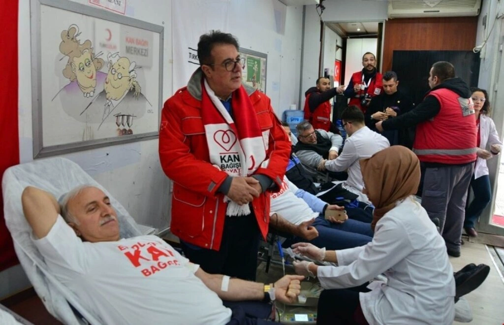 Samsun'da Kan ve Can Ver kampanyasına büyük ilgi