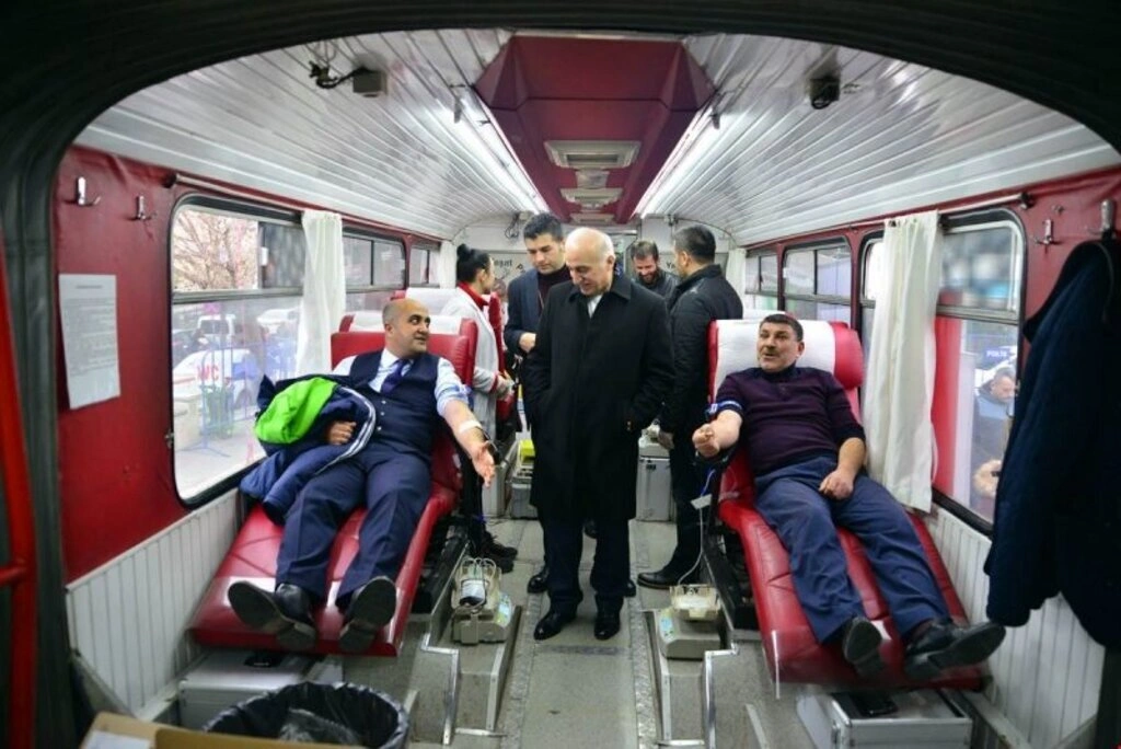 Samsun'da Kan ve Can Ver kampanyasına büyük ilgi