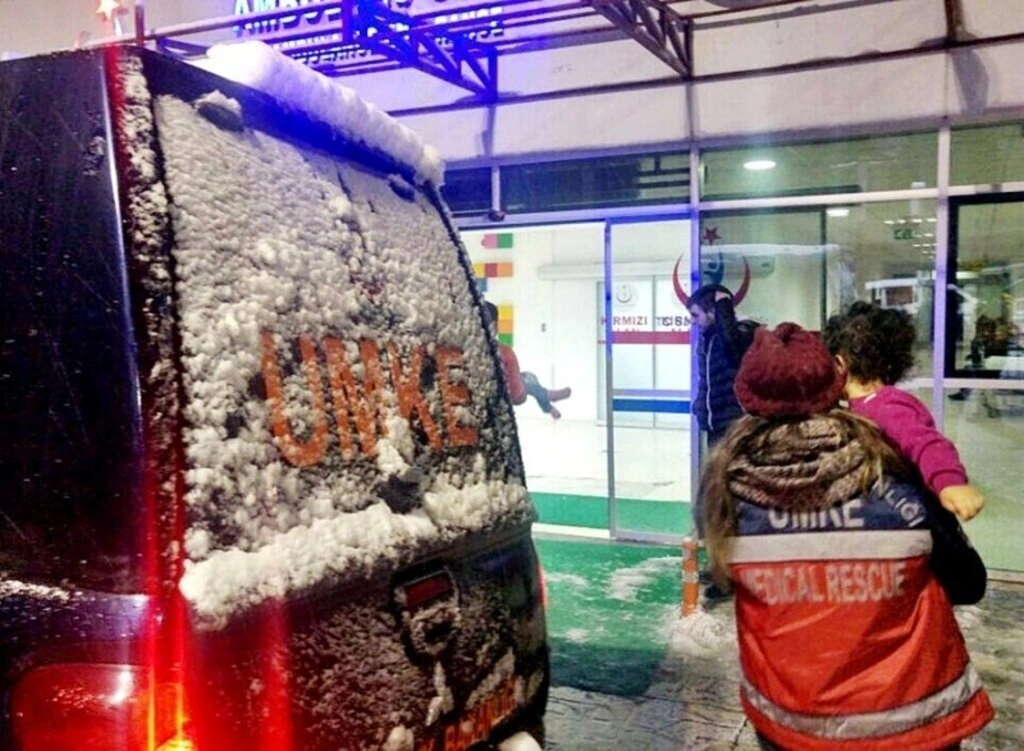 Samsun UMKE Gönüllü Kar Mesaisi