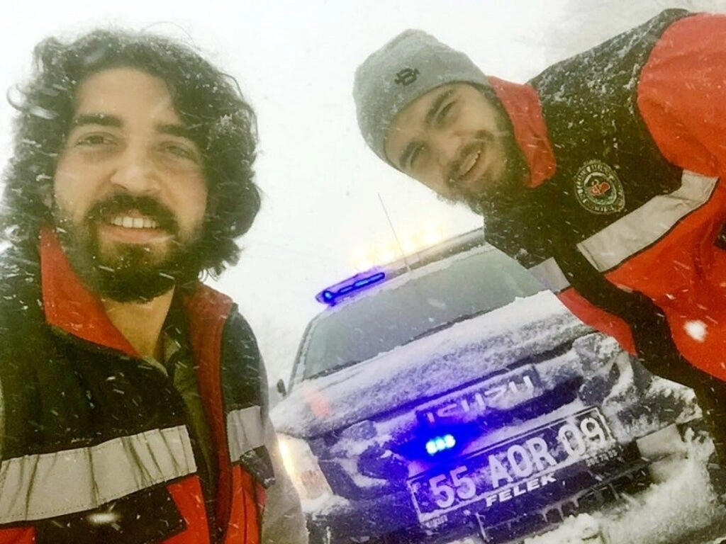 Samsun UMKE Gönüllü Kar Mesaisi