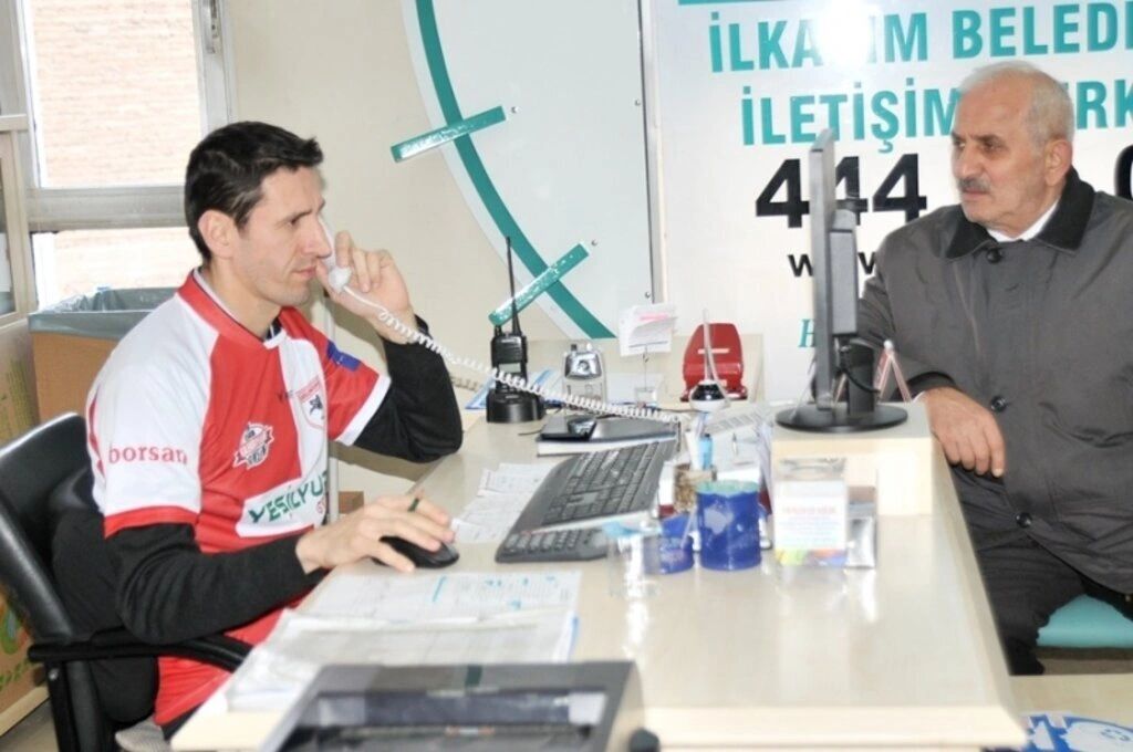 İlkadım Belediyesi'nde Samsunspor heyecanı