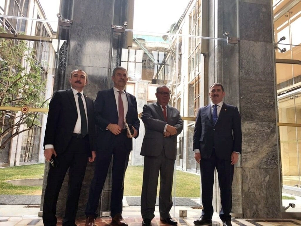 Milletvekili Köktaş Kolombiya heyetini ağırladı