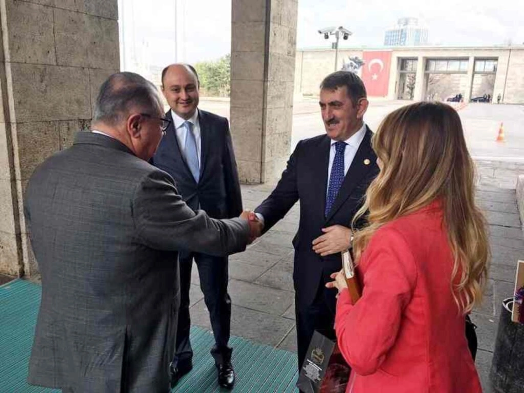Milletvekili Köktaş Kolombiya heyetini ağırladı