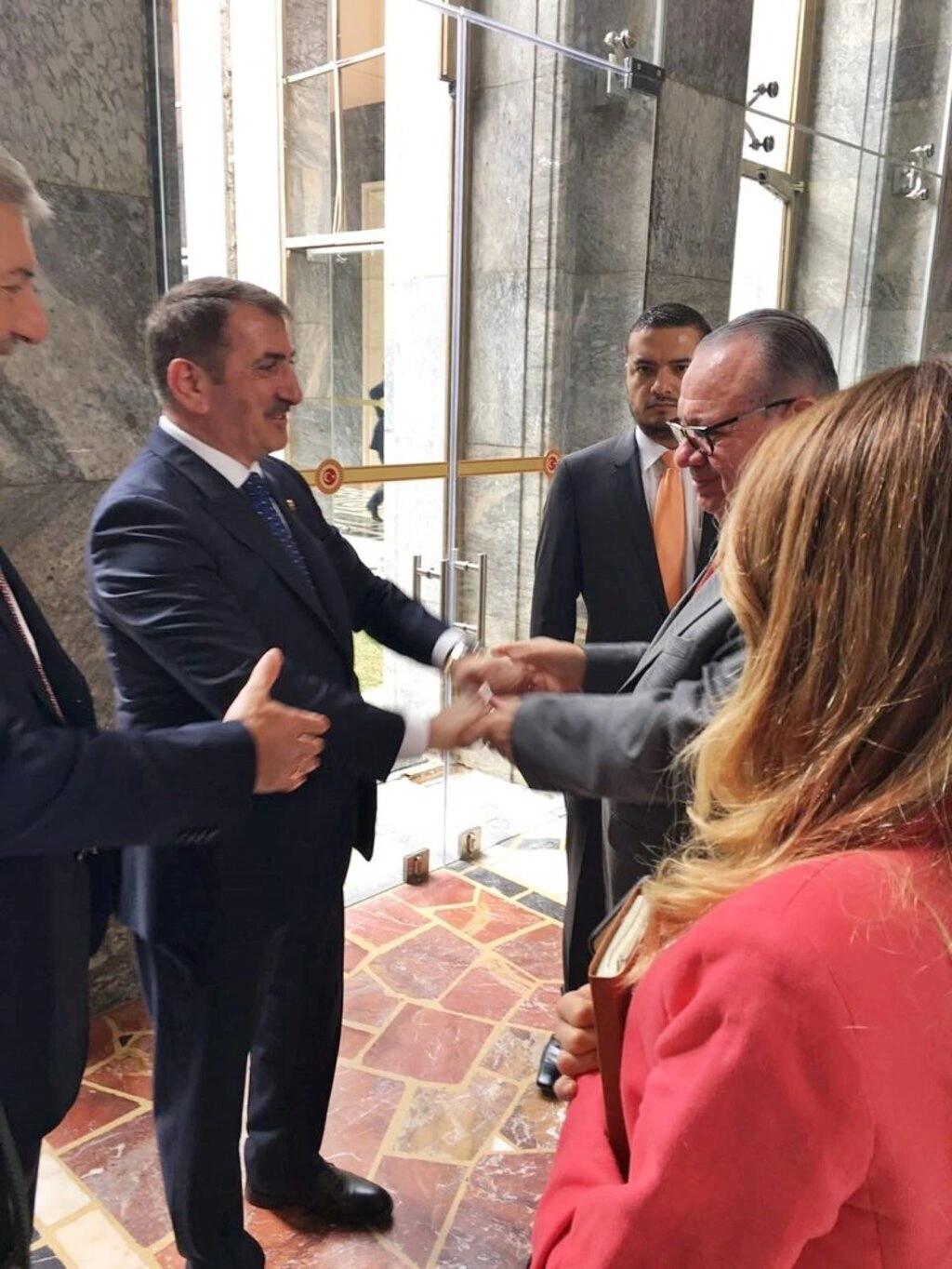 Milletvekili Köktaş Kolombiya heyetini ağırladı