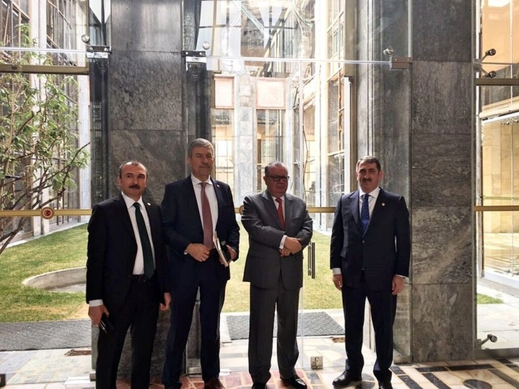 Milletvekili Köktaş Kolombiya heyetini ağırladı