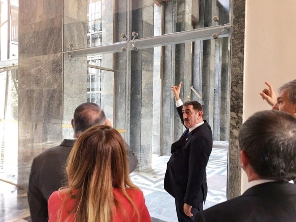 Milletvekili Köktaş Kolombiya heyetini ağırladı