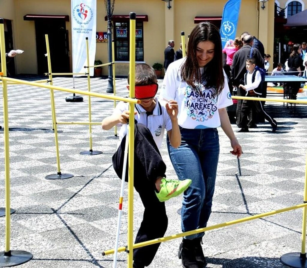 Engelsiz Spor Şenliği Samsun'da yapıldı