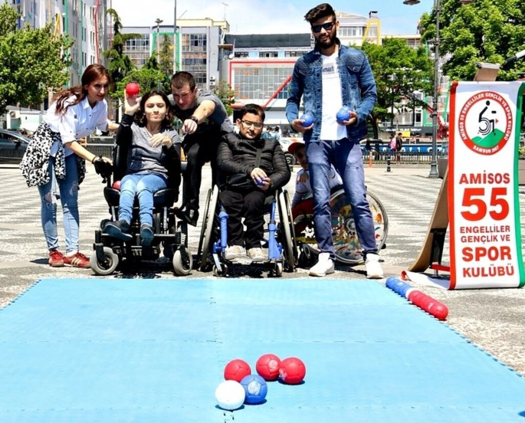 Engelsiz Spor Şenliği Samsun'da yapıldı