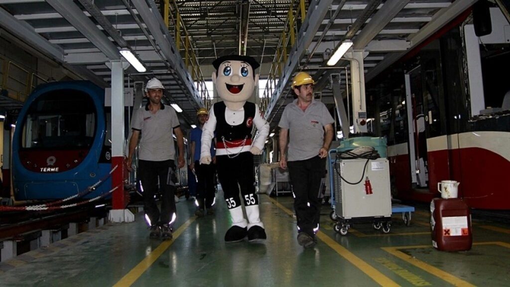 Maskot Çakır SAMULAŞ'ta