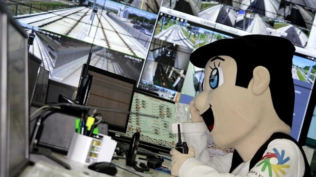 Maskot Çakır SAMULAŞ'ta