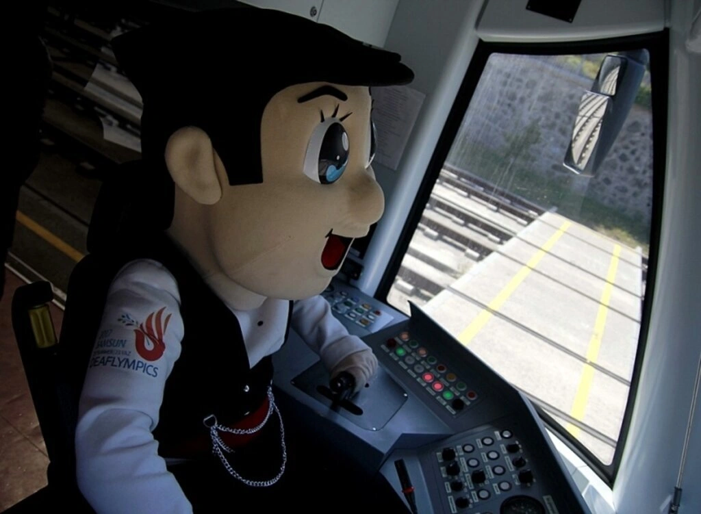 Maskot Çakır SAMULAŞ'ta