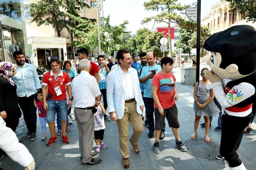 Başkan Yılmaz ve Tok'tan olimpiyatlara davet