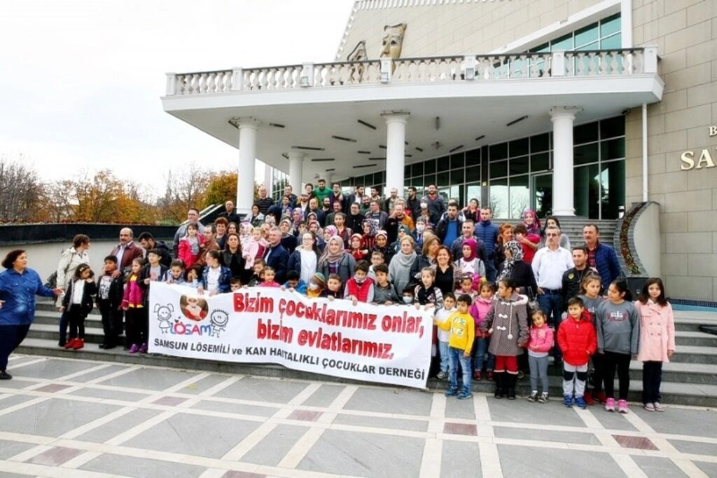 Vosvoscular lösemili çocuklar için gaza bastı