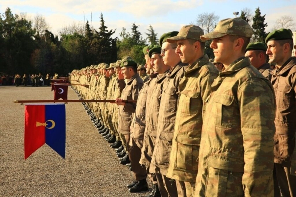Acemi erler yemin etti