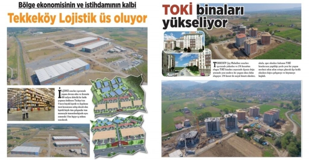 Tekkeköy'ün 2017 karnesi başarılarla dolu