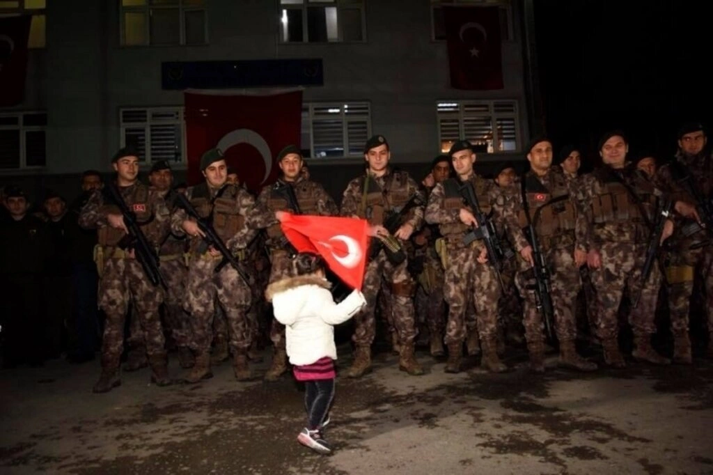 Kahramanlarımız Samsun'dan Afrin'e gidiyor