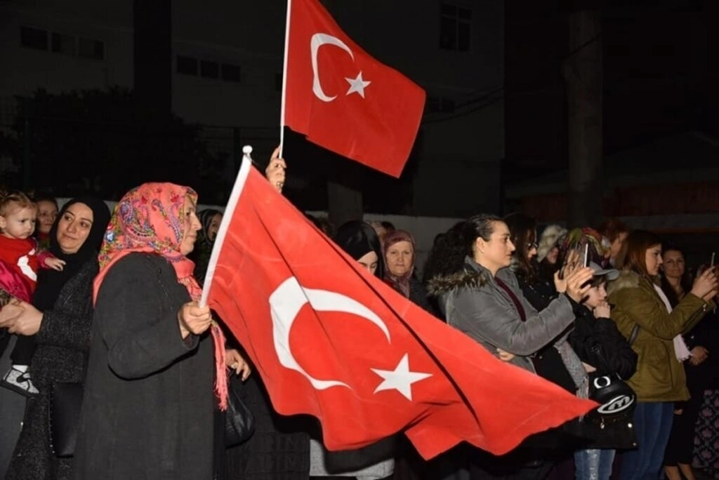 Kahramanlarımız Samsun'dan Afrin'e gidiyor